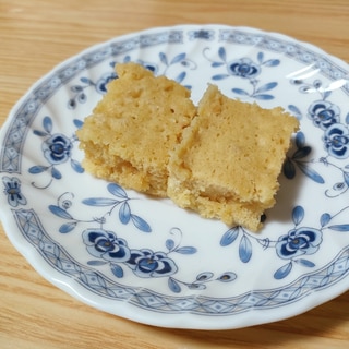 レンジで簡単☆豆腐ときな粉の蒸しパン